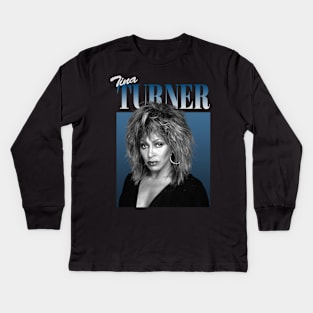 Tina Turner Kids Long Sleeve T-Shirt